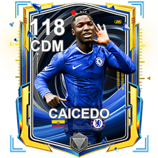 Moisés Caicedo 118 CDM