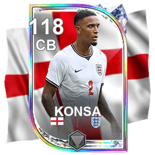 Ezri Konsa 118 CB