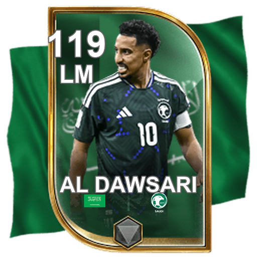 Salem Al Dawsari 119 LM
