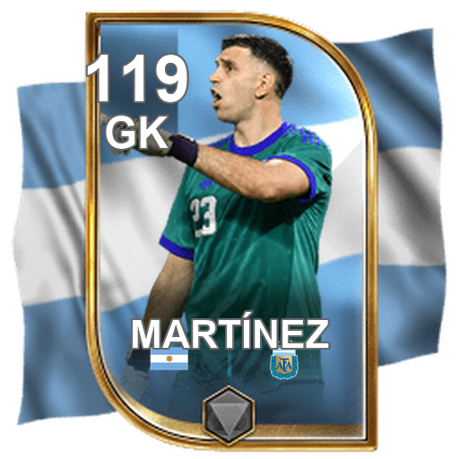Emiliano Martínez 119 GK