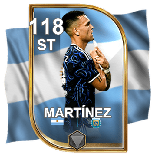 Lautaro Martínez 118 ST