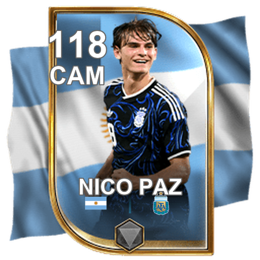 Nico Paz 118 CAM