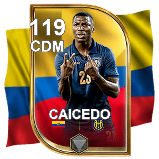 Moisés Caicedo 119 CDM