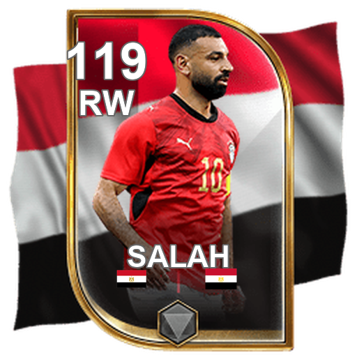 Mohamed Salah 119 RW
