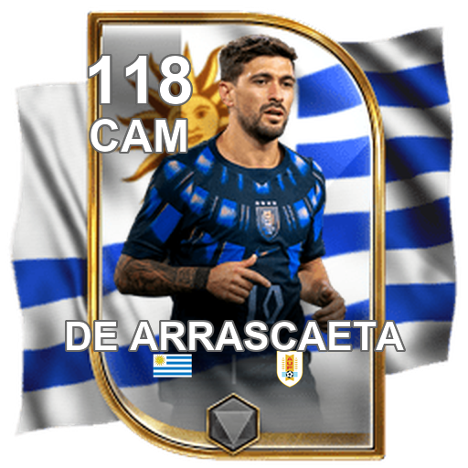 Giorgian De Arrascaeta 118 CAM