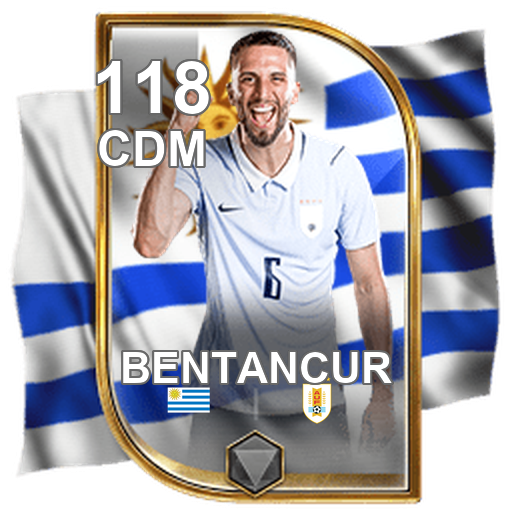 Rodrigo Bentancur 118 CDM