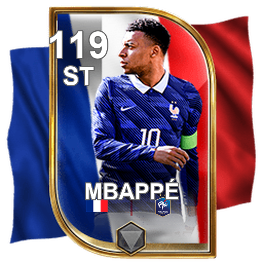 Kylian Mbappé 119 ST