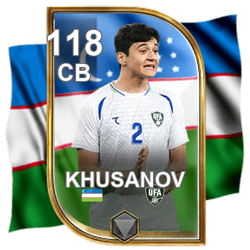 Abdukodir Khusanov 118 CB