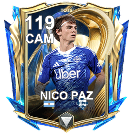 Nico Paz 119 CAM