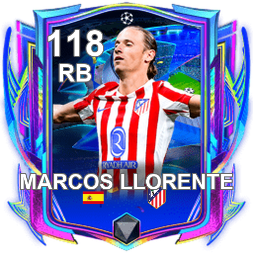 Marcos Llorente 118 RB