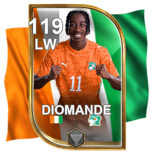 Yan Diomande 119 LW