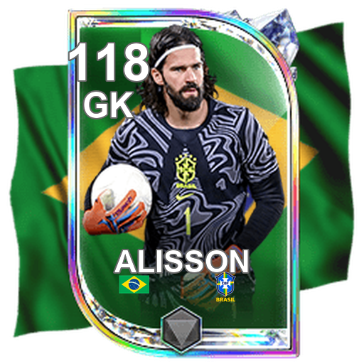 Alisson 118 GK