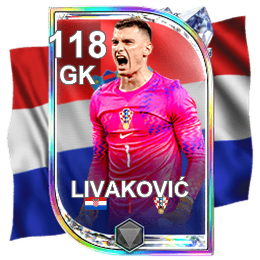 Dominik Livaković 118 GK