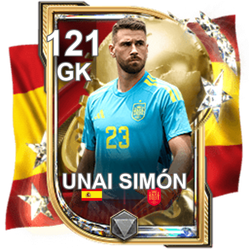 Unai Simón 121 GK