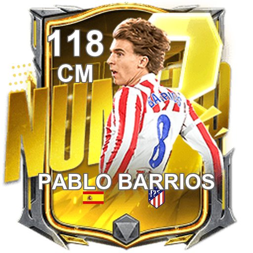 Pablo Barrios 118 CM NUMERO26_LIVE