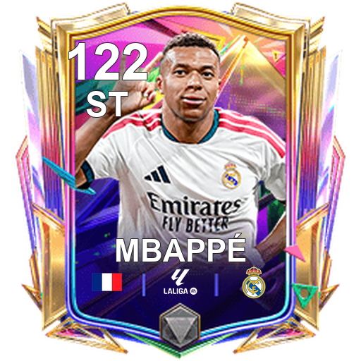 Kylian Mbappé 122 ST