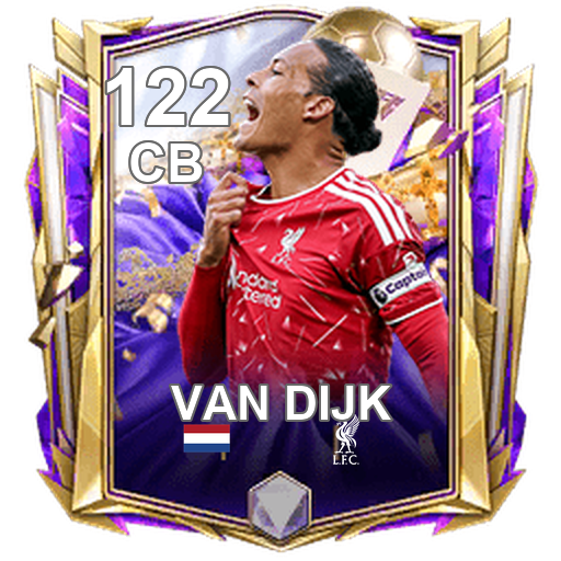 ภาพการ์ดเต็มของ Virgil van Dijk