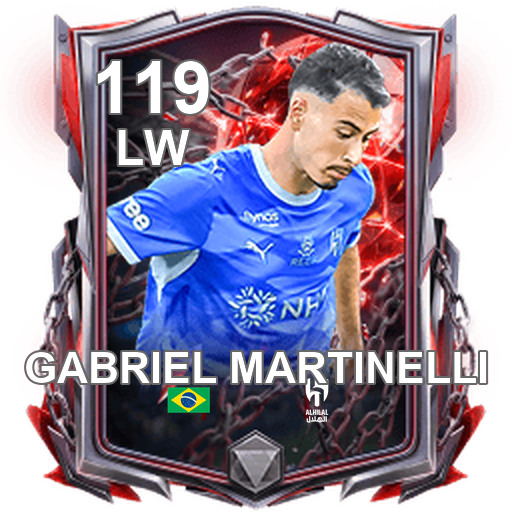 ภาพการ์ดเต็มของ Gabriel Martinelli