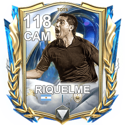 Juan Román Riquelme 118 CAM
