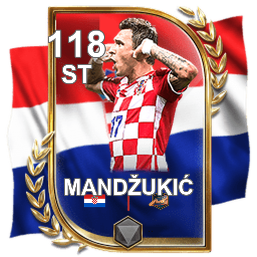 Mario Mandžukić 118 ST