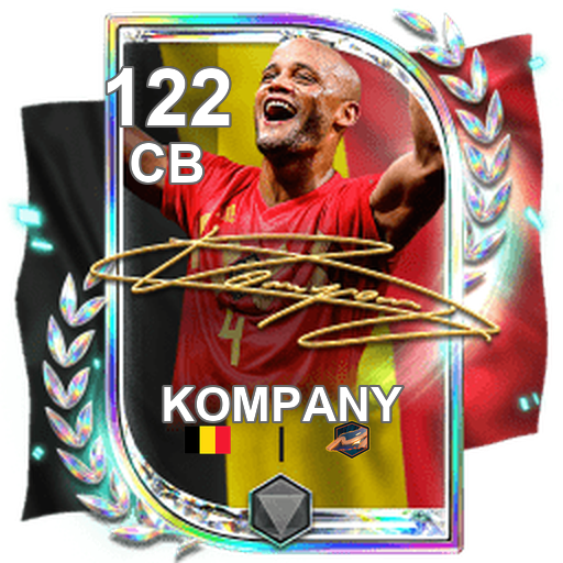 Vincent Kompany 122 CB