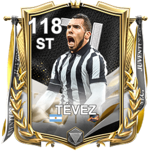 Carlos Tévez 118 ST CHA26_ICON