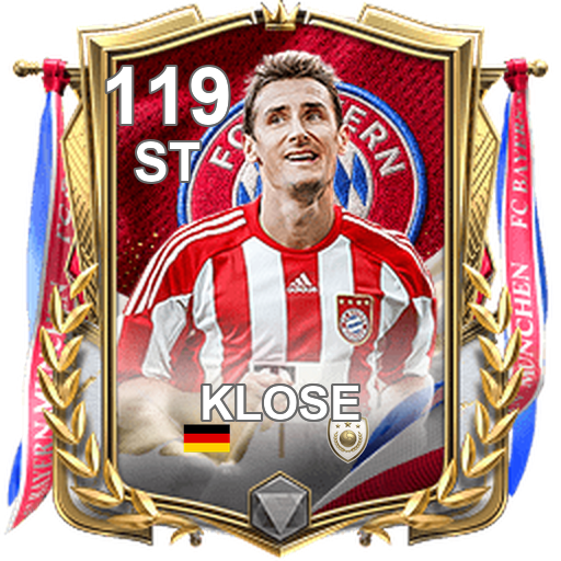Miroslav Klose 119 ST CHA26_ICON