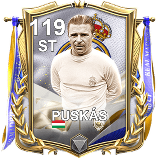 Ferenc Puskás 119 ST CHA26_ICON