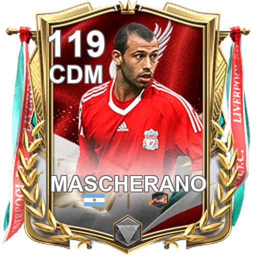 Javier Mascherano 119 CDM CHA26_ICON