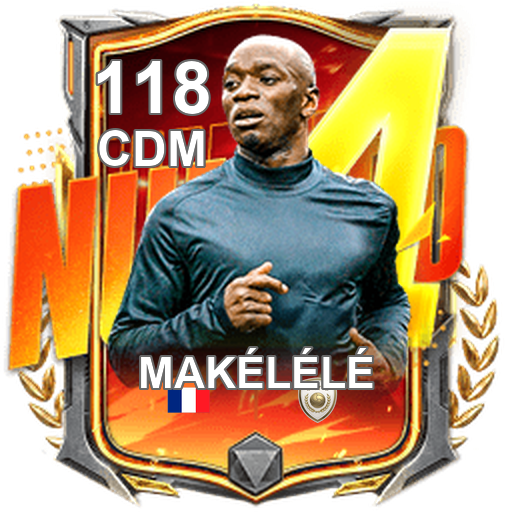 Claude Makélélé 118 CDM NUMERO26_ICON