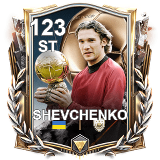 Full card artwork of Andriy Shevchenko