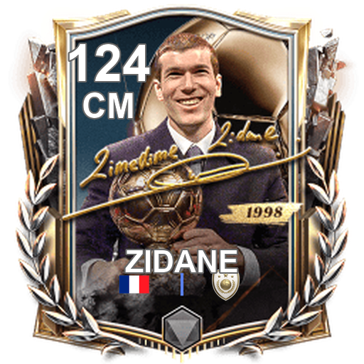 Full card artwork of Zinedine Zidane