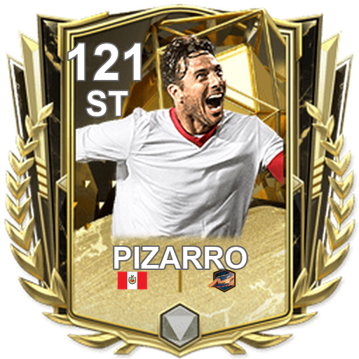 Full card artwork of Claudio Pizarro