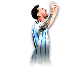 ภาพการ์ดนักเตะ Lionel Messi